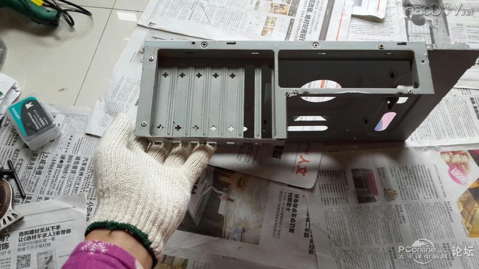 点击查看原图 DIY一体式小电脑桌~~☆~~!