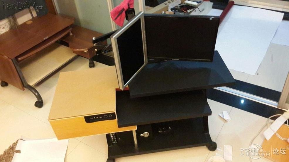 点击查看原图 DIY一体式小电脑桌~~☆~~!