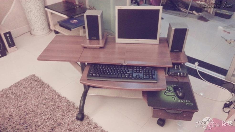 点击查看原图 DIY一体式小电脑桌~~☆~~!