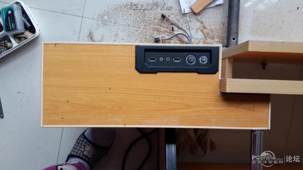 点击查看原图 DIY一体式小电脑桌~~☆~~!