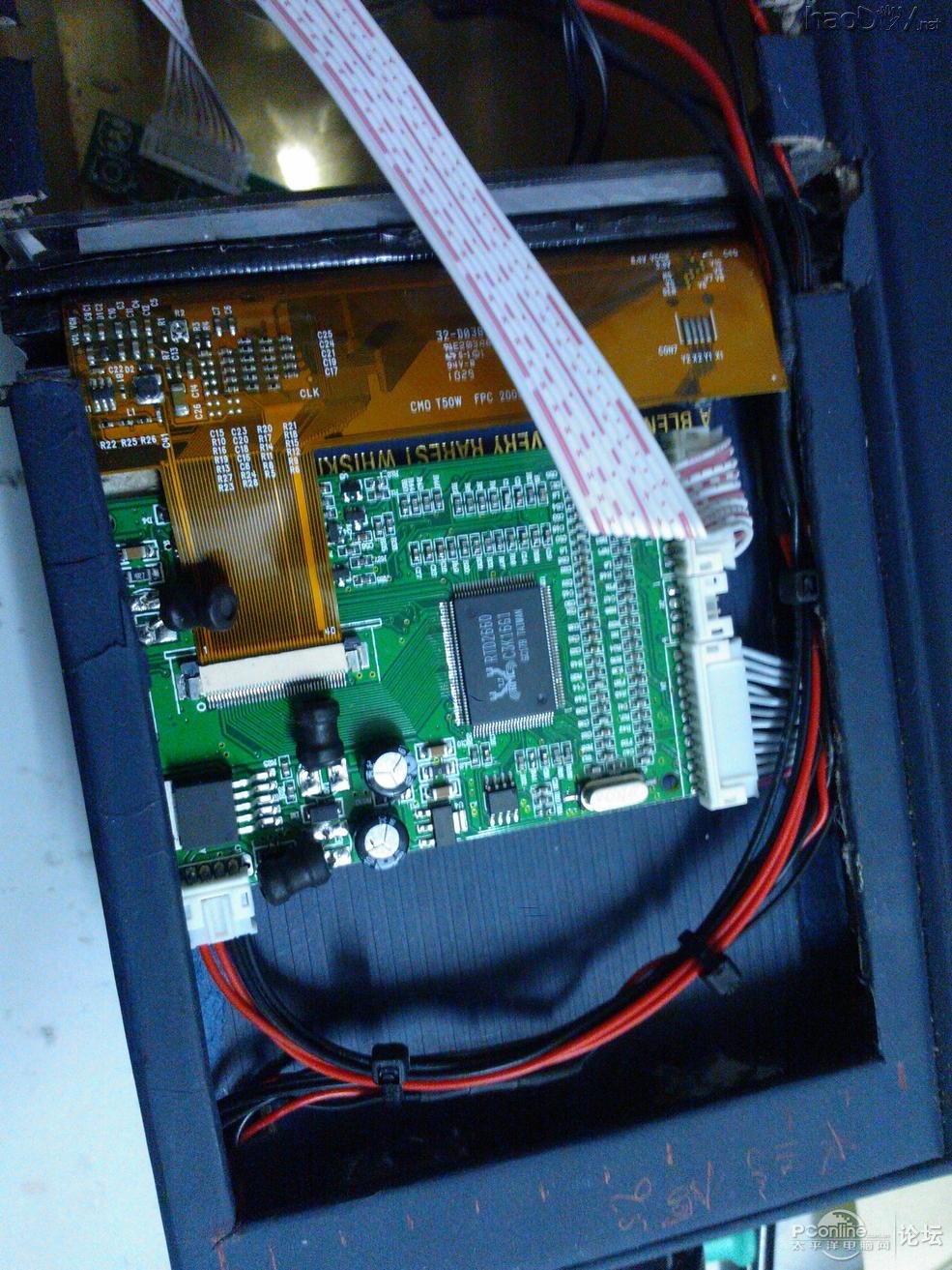 点击查看原图 全手工!洋酒纸盒变身投影机diy制作!耗时三星期!