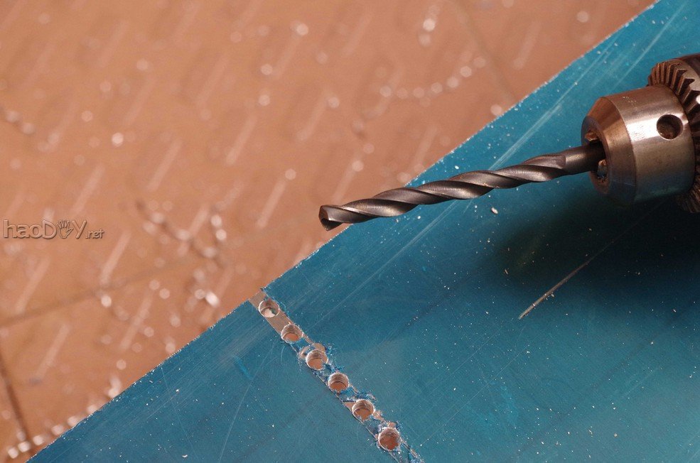 点击查看原图 手工弄一个半裸全铝电脑机箱