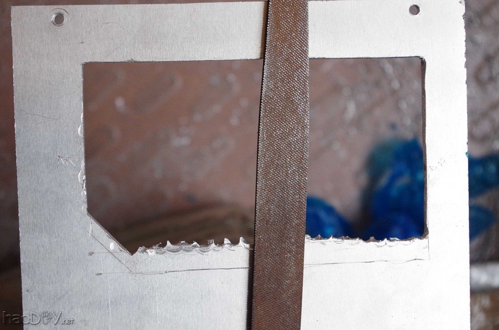 点击查看原图 手工弄一个半裸全铝电脑机箱