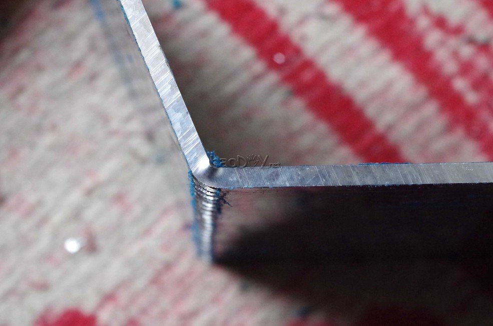 点击查看原图 手工弄一个半裸全铝电脑机箱