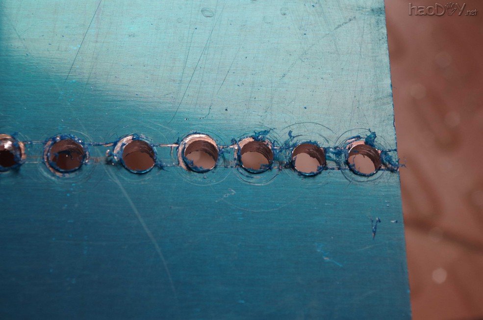 点击查看原图 手工弄一个半裸全铝电脑机箱