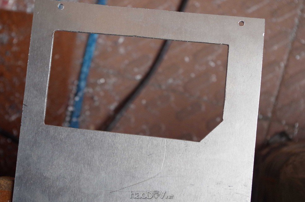 点击查看原图 手工弄一个半裸全铝电脑机箱