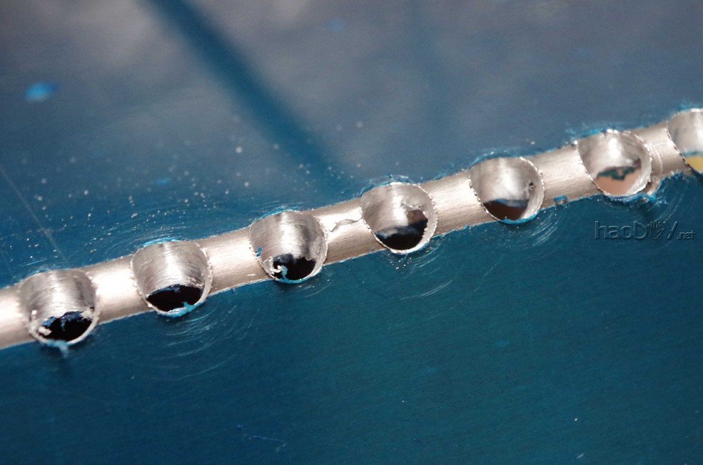 点击查看原图 手工弄一个半裸全铝电脑机箱