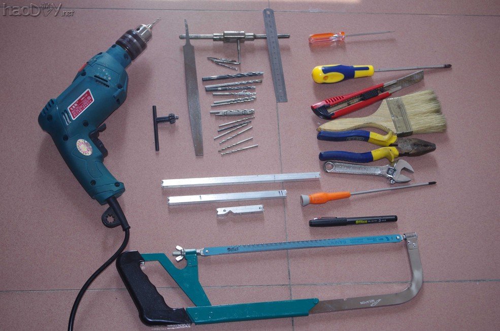 点击查看原图 手工弄一个半裸全铝电脑机箱