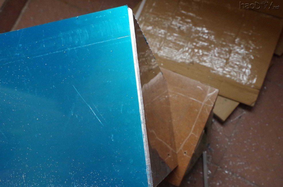 点击查看原图 手工弄一个半裸全铝电脑机箱