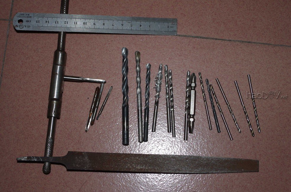 点击查看原图 手工弄一个半裸全铝电脑机箱