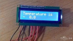 今天手痒,搞个液晶显示的单片机温度计