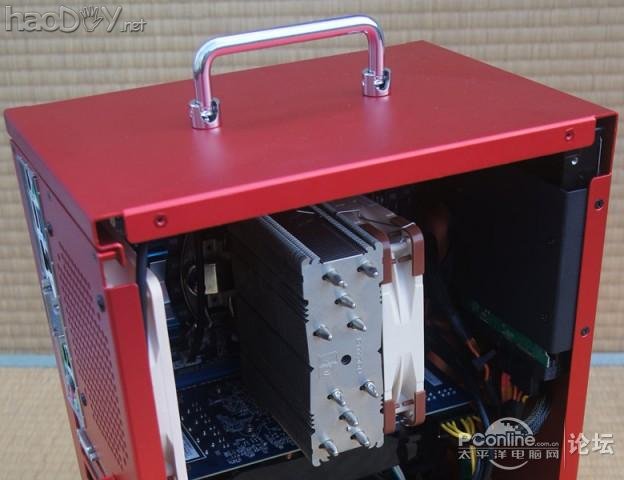 点击查看原图 纯铝机箱自己造 谁说上班族只能上班玩电脑 【更新亚克力侧板