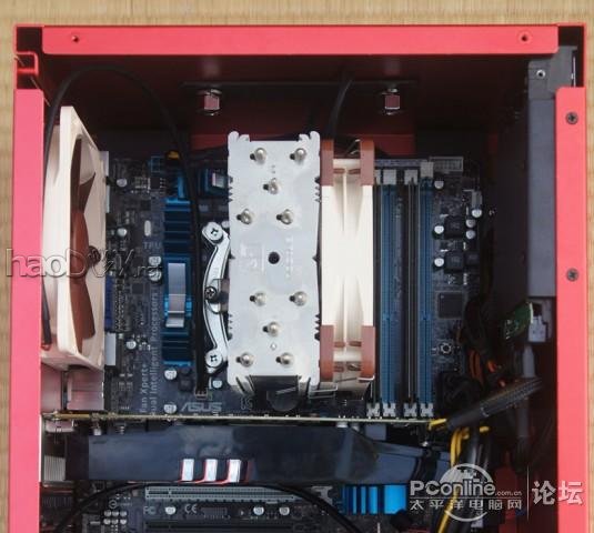 点击查看原图 纯铝机箱自己造 谁说上班族只能上班玩电脑 【更新亚克力侧板