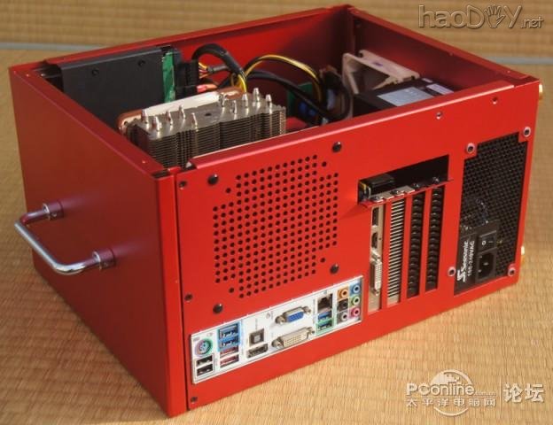 点击查看原图 纯铝机箱自己造 谁说上班族只能上班玩电脑 【更新亚克力侧板