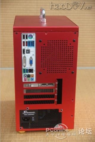 点击查看原图 纯铝机箱自己造 谁说上班族只能上班玩电脑 【更新亚克力侧板