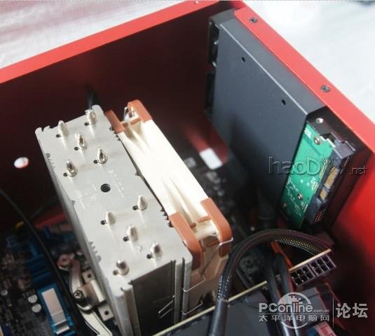 点击查看原图 纯铝机箱自己造 谁说上班族只能上班玩电脑 【更新亚克力侧板