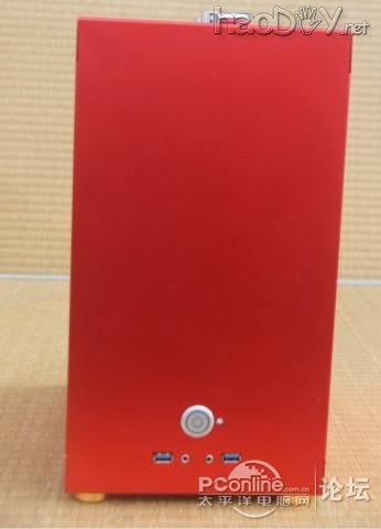 点击查看原图 纯铝机箱自己造 谁说上班族只能上班玩电脑 【更新亚克力侧板