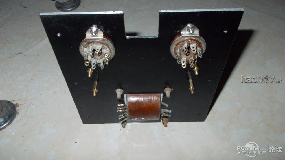 点击查看原图 现在都喜欢MINI我也做一个迷你土炮胆机音响