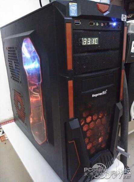 点击查看原图 鑫谷光荣使命激情改造侧透电脑机箱