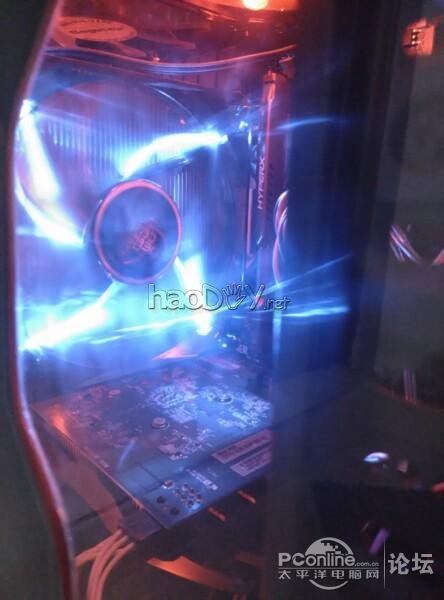 点击查看原图 鑫谷光荣使命激情改造侧透电脑机箱