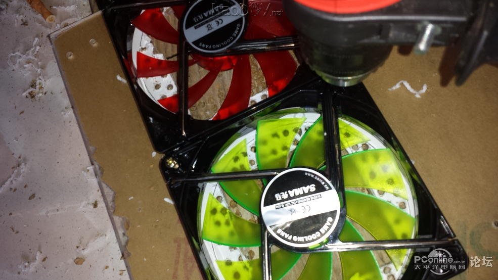 点击查看原图 手工打造DIY个性机箱散热神马的都弱爆了