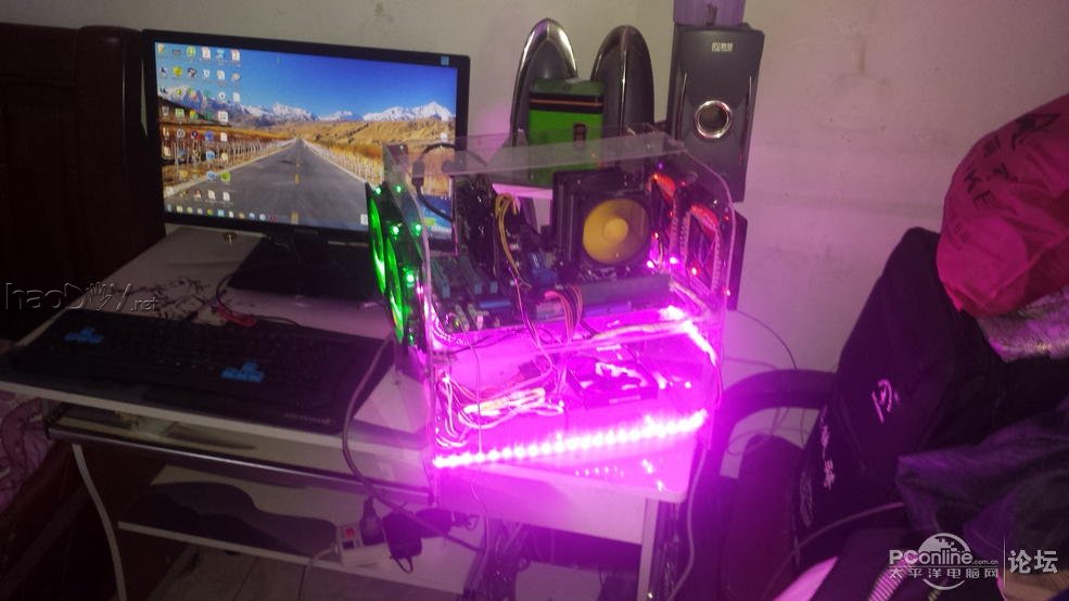 点击查看原图 手工打造DIY个性机箱散热神马的都弱爆了