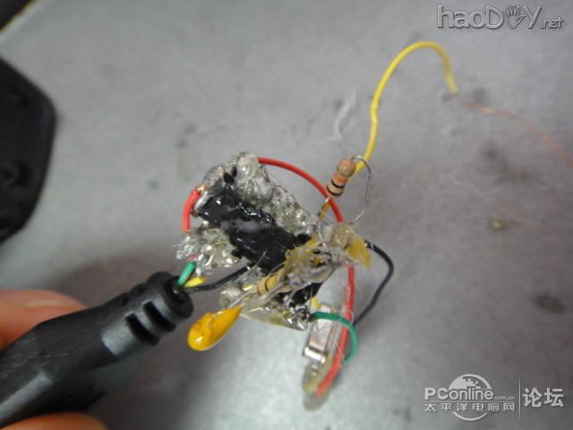 点击查看原图 为了交作业,我的多彩狼牙鼠标就这样变成了无线的了