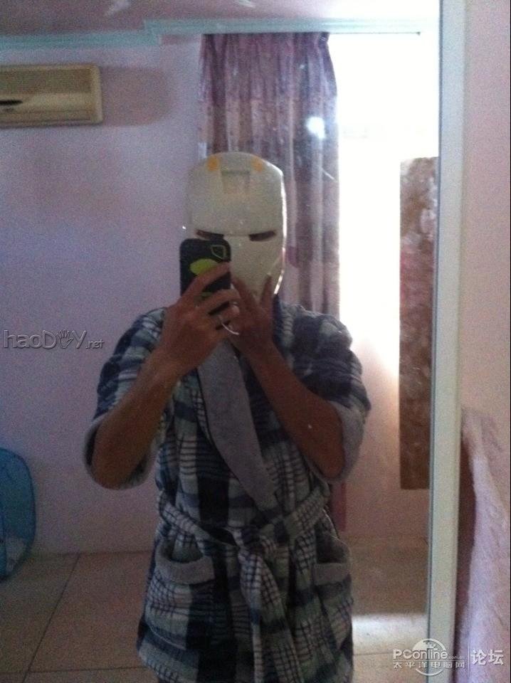 点击查看原图 打造土豪钢铁侠赛车头盔,大家觉得多少钱卖合适?