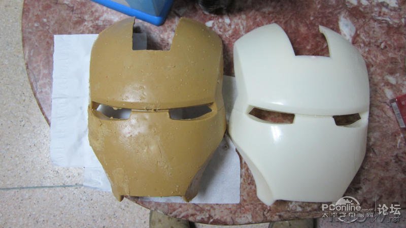 点击查看原图 打造土豪钢铁侠赛车头盔,大家觉得多少钱卖合适?