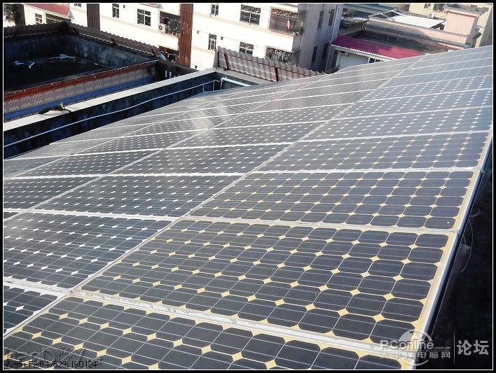 点击查看原图 DIY 巨型 家用太阳能发电站