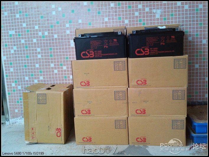 点击查看原图 DIY 巨型 家用太阳能发电站