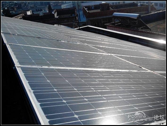 点击查看原图 DIY 巨型 家用太阳能发电站