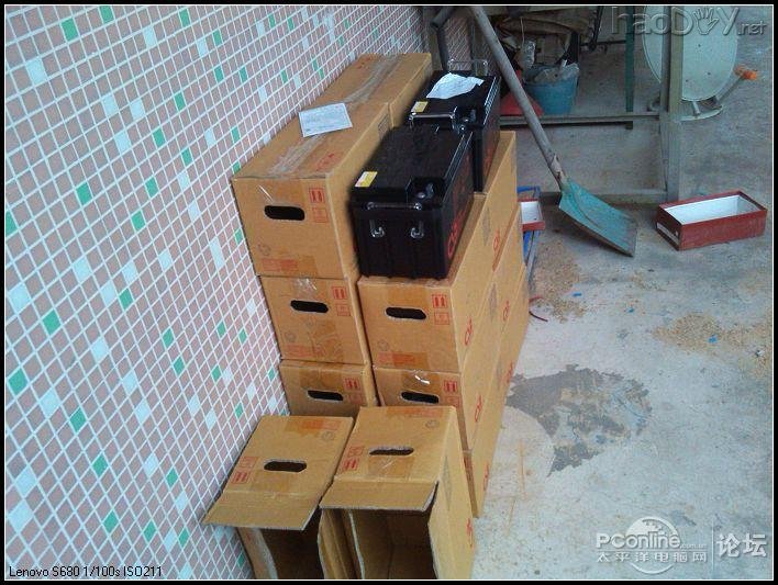 点击查看原图 DIY 巨型 家用太阳能发电站