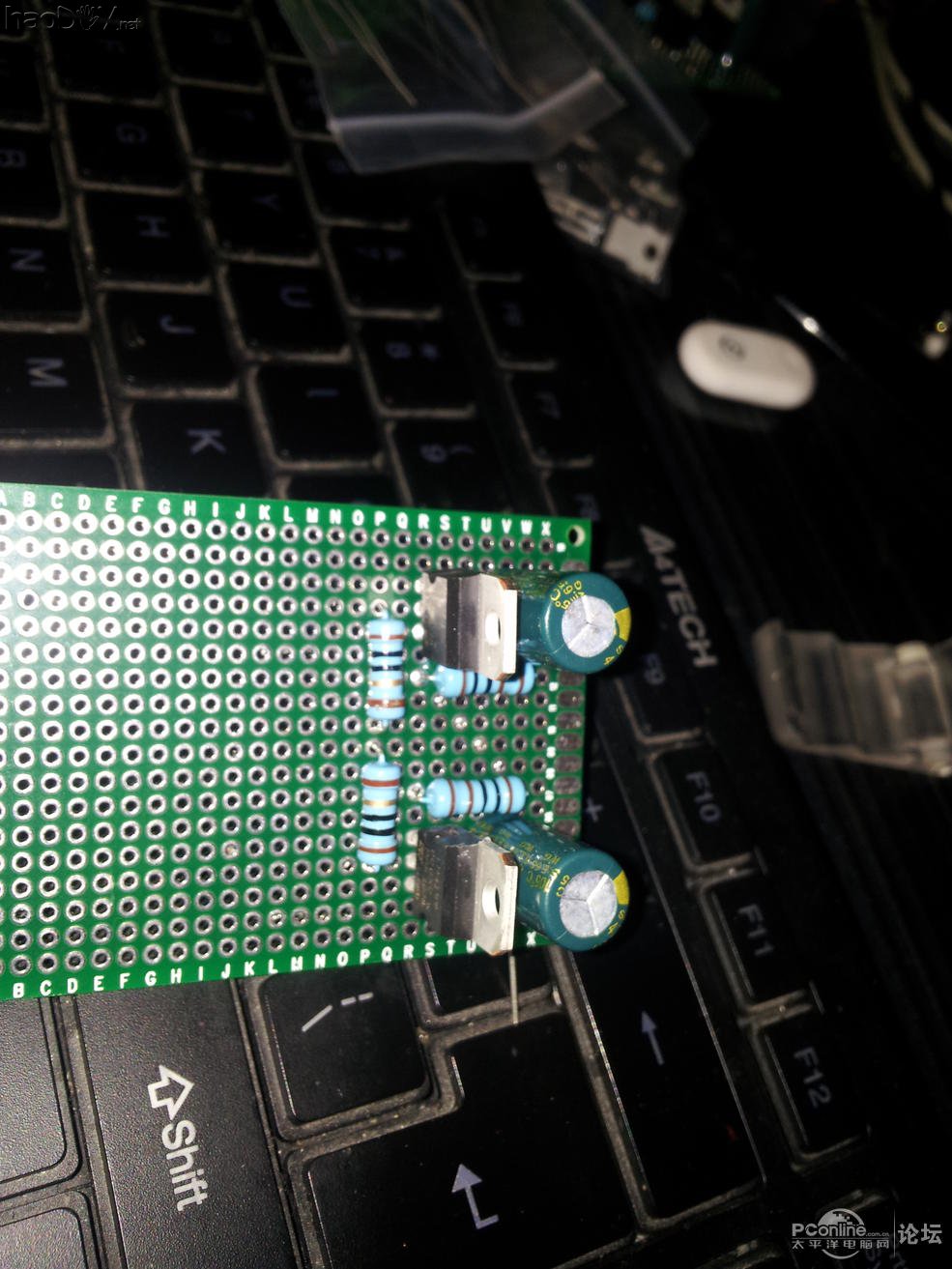 点击查看原图 胆机第二弹(5814电子管胆机耳放)。。。土豪金