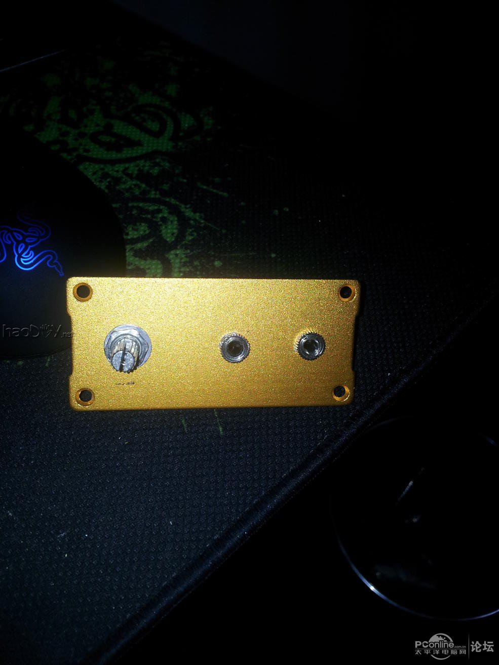 点击查看原图 胆机第二弹(5814电子管胆机耳放)。。。土豪金