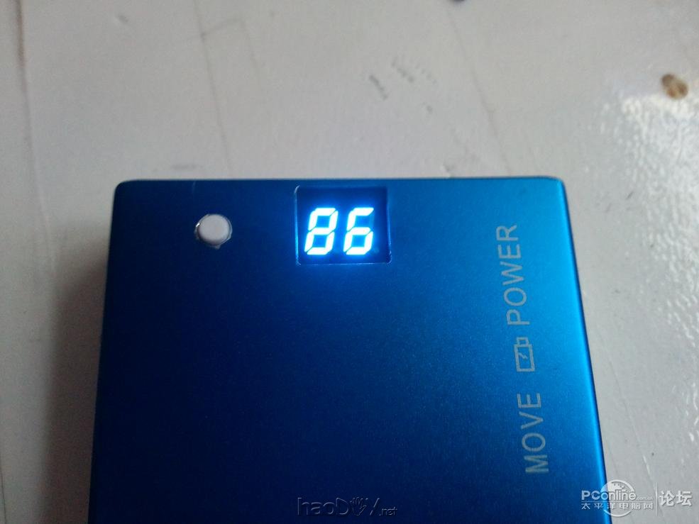 点击查看原图 改造移动电源升压模块~LED显示