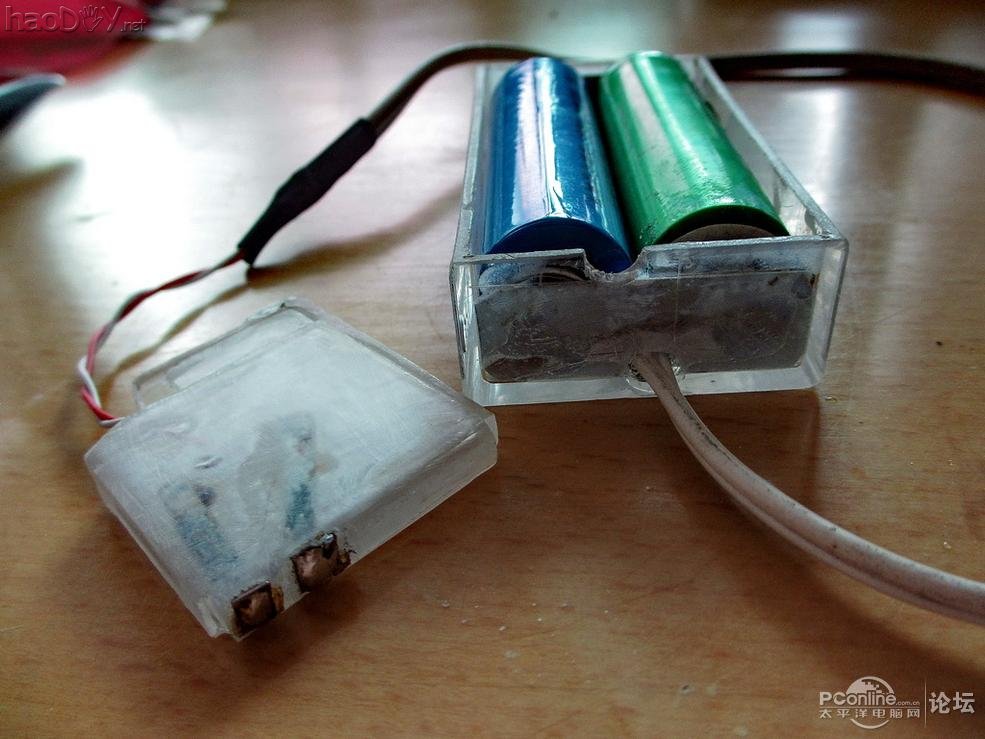 点击查看原图 自制数码相机外接电源