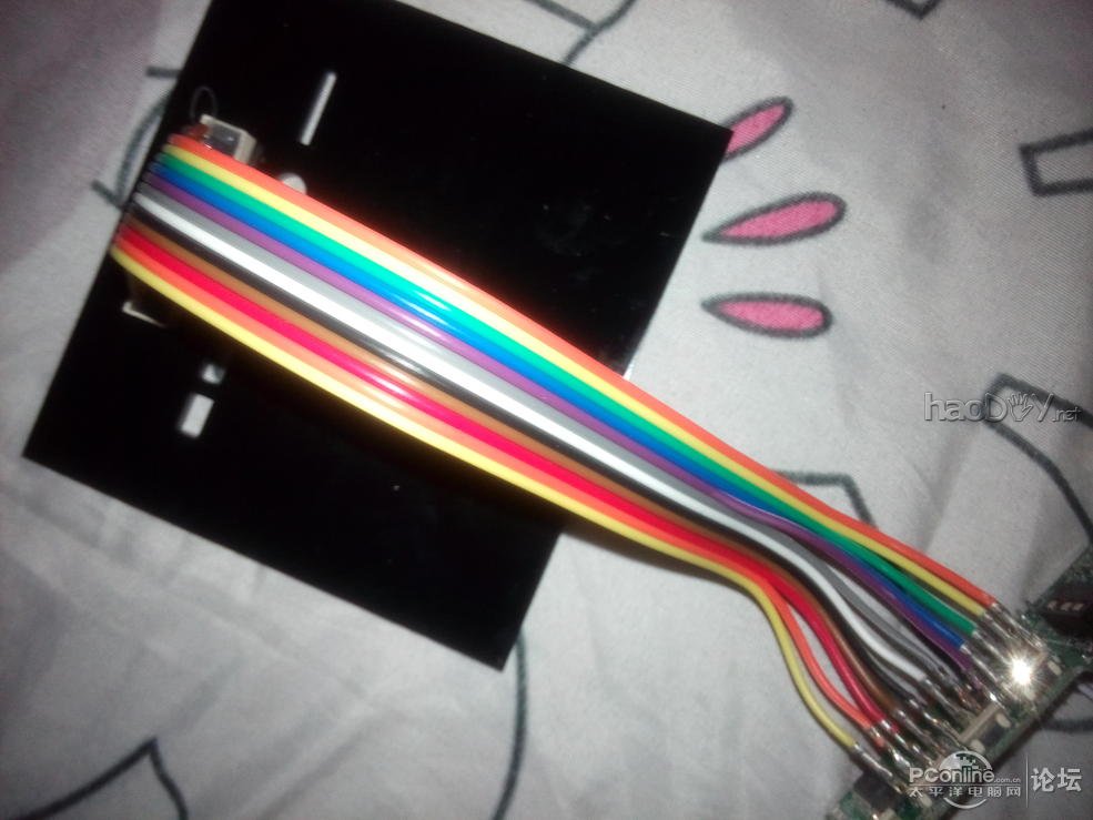 点击查看原图 屌丝diy小音箱,挺漂亮的说