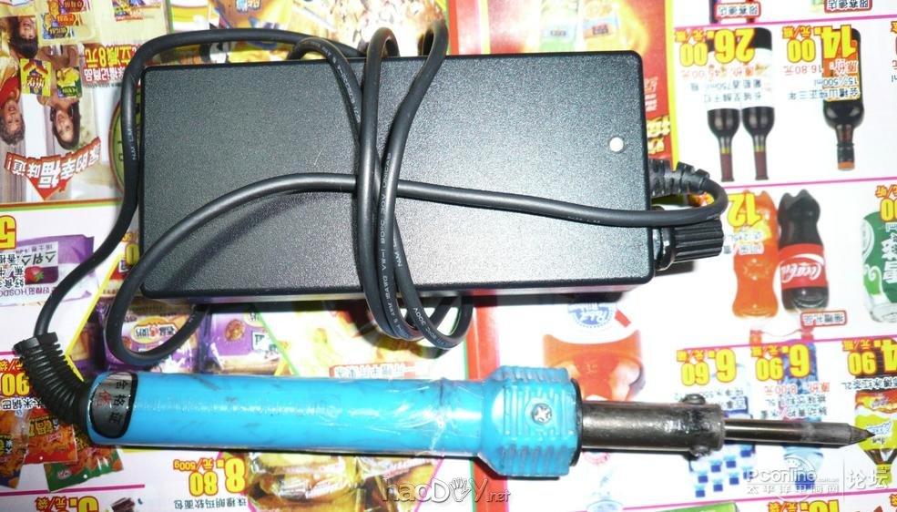 点击查看原图 DIY白菜白光烙铁——5秒化锡