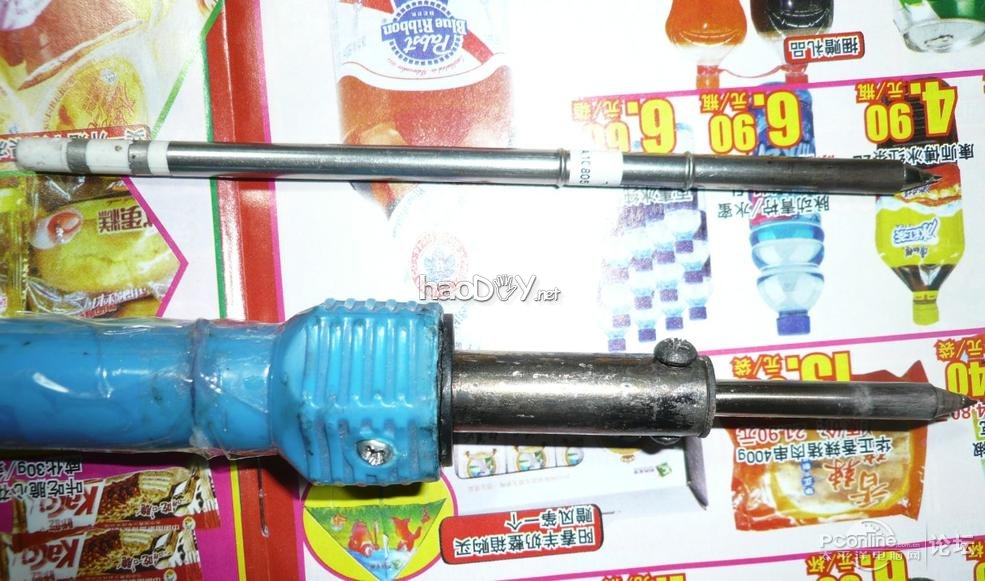 点击查看原图 DIY白菜白光烙铁——5秒化锡