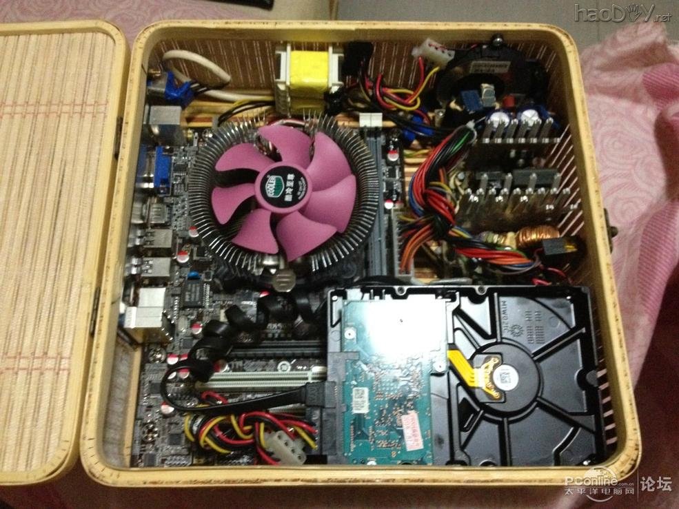 点击查看原图 “零”成本打造“竹子”电脑机箱!