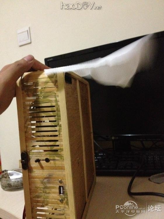 点击查看原图 “零”成本打造“竹子”电脑机箱!