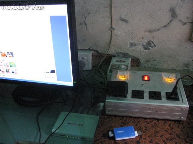 点击查看原图 自制电源滤波排插