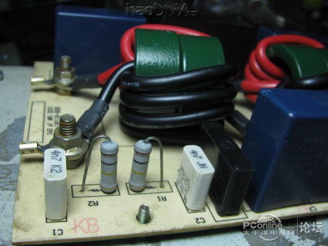 点击查看原图 自制电源滤波排插