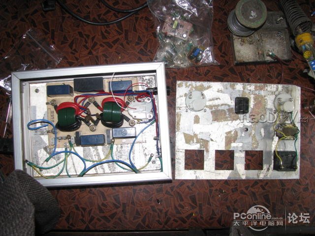 点击查看原图 自制电源滤波排插