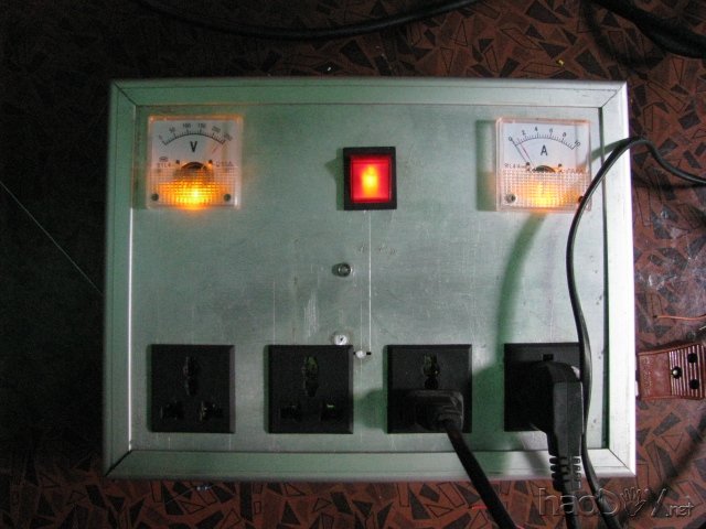 点击查看原图 自制电源滤波排插