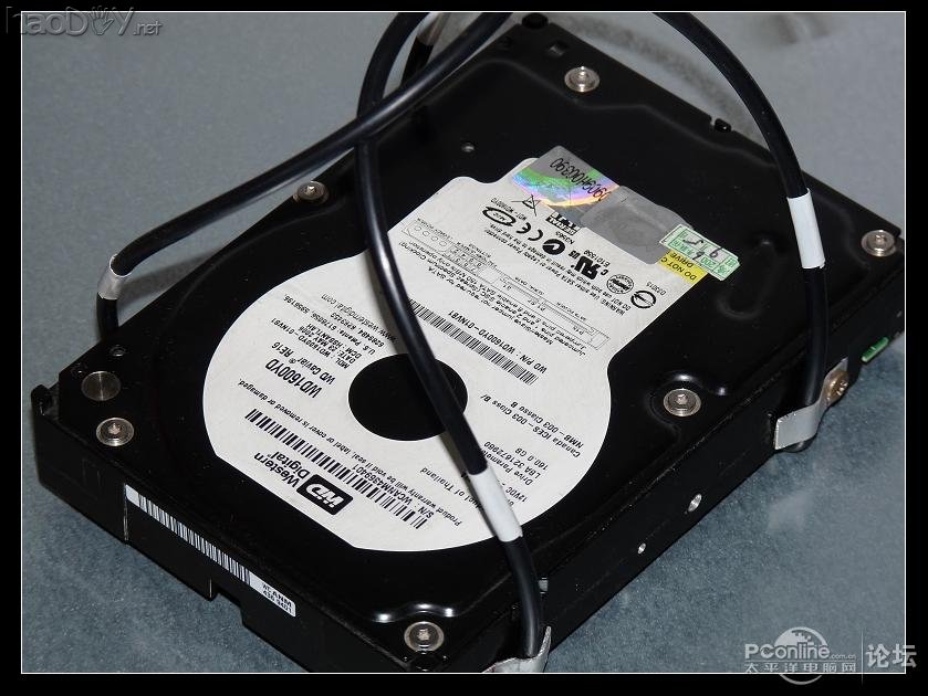 点击查看原图 DIY之教你完美解决硬盘共振避震问题