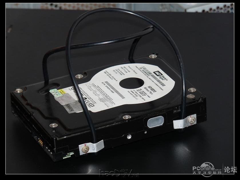 点击查看原图 DIY之教你完美解决硬盘共振避震问题