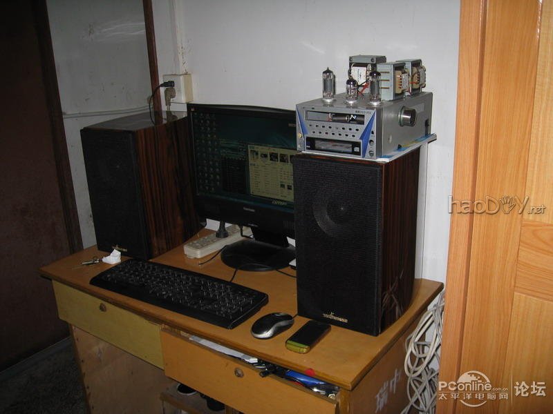 点击查看原图 分享一下自己做的胆机小音响