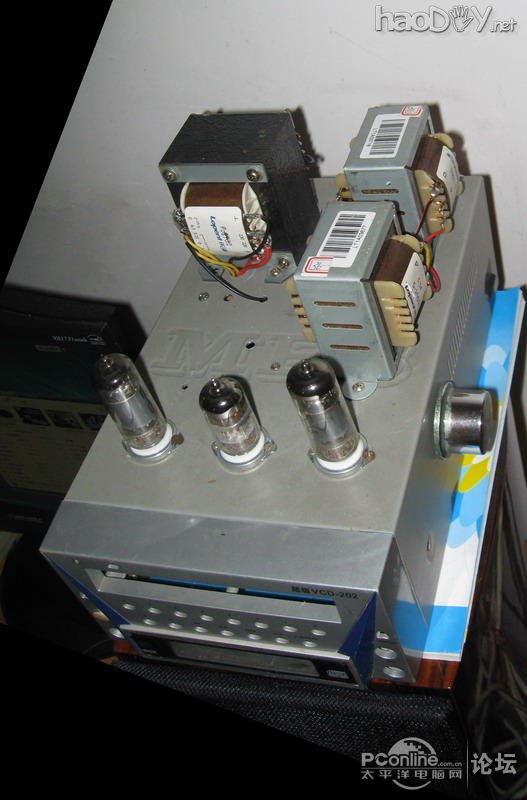 点击查看原图 分享一下自己做的胆机小音响